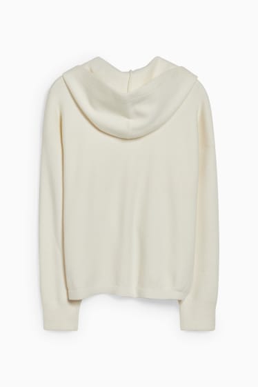 Children - Hooded jumper - cremewhite