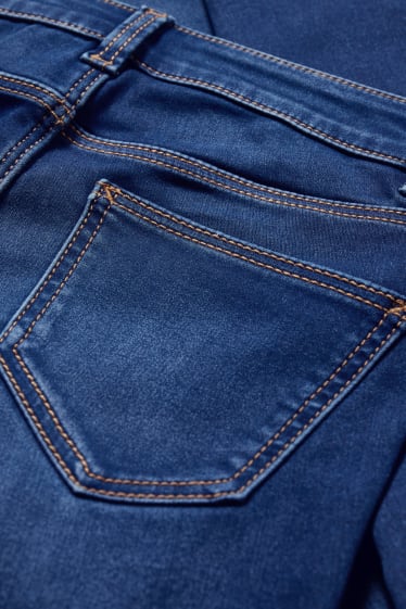 Kinder Mädchen - Skinny Jeans - dunkeljeansblau