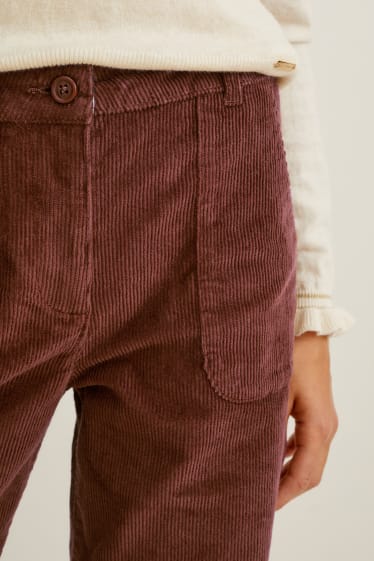 Kinder Mädchen - Cordhose - braun