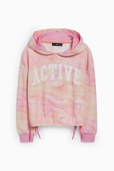 Kinderen: meisjes - Hoodie - apricot