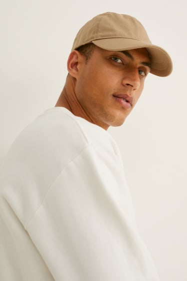 Hommes - Casquette - taupe