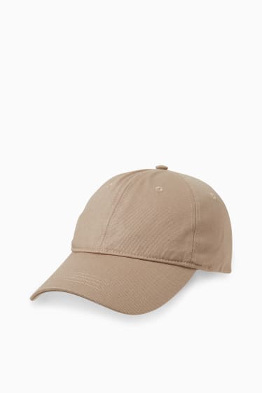 Hommes - Casquette - taupe