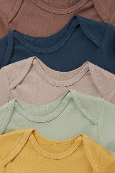 Baby: jongens - Set van 5 - rompertje - groen