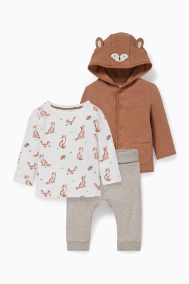 Babys - Baby-Outfit - 3 teilig - havanna
