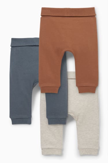Babies - Multipack of 3 - baby joggers - blue / dark gray