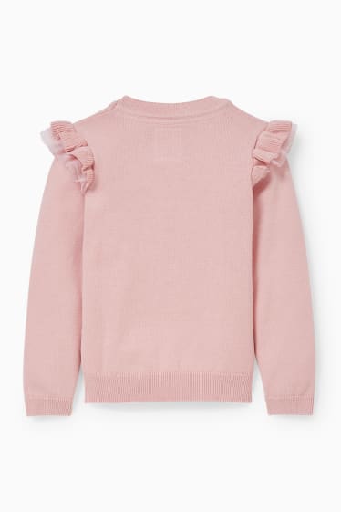 Children - Minnie Mouse - jumper - shiny - rose