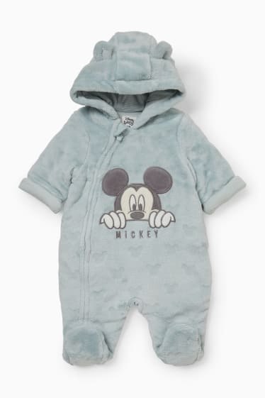 Bébés - Mickey Mouse - combinaison pour bébé - vert menthe