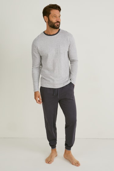 Men - Pyjamas - light gray-melange