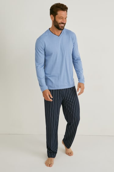 Hombre - Pijama  - azul claro
