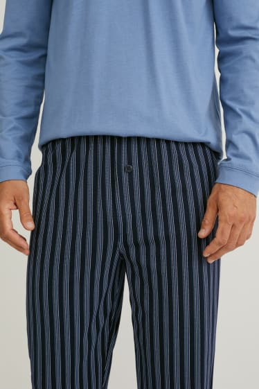 Hommes - Pyjama  - bleu clair