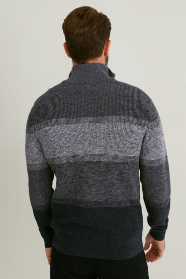 Hommes - Pullover - gris chiné