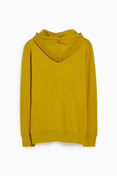 Men - Hoodie - mustard yellow