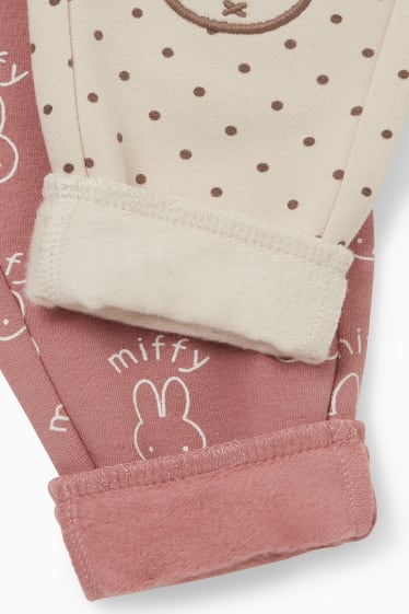 Babies - Multipack of 2 - Miffy - baby joggers - rose