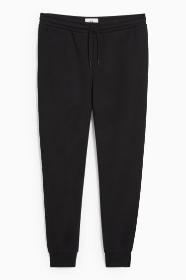 Uomo - Set - felpa con cappuccio e pantaloni sportivi - 2 pezzi - nero