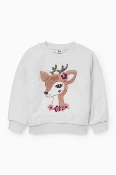 Kinder - Sweatshirt - cremeweiß