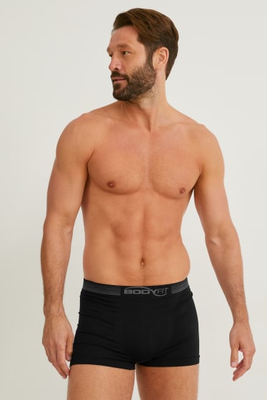 Men - Multipack of 3 - trunks - seamless - black