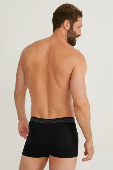 Men - Multipack of 3 - trunks - seamless - black