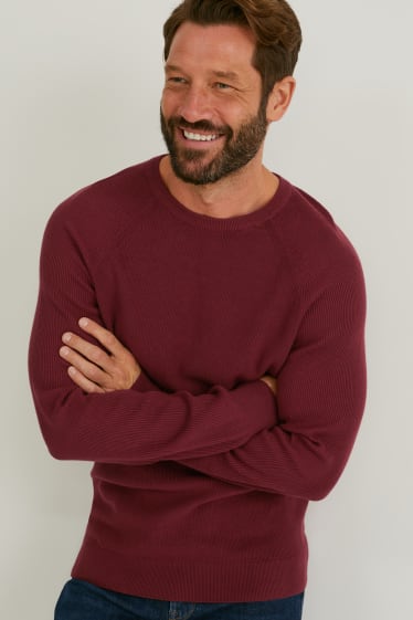 Men - Jumper - bordeaux