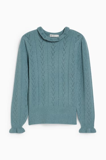 Enfants - Pullover - vert