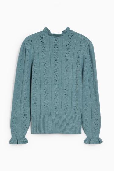 Enfants filles - Pullover - vert