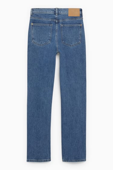 Dámské - Straight jeans - high waist - džíny - modré
