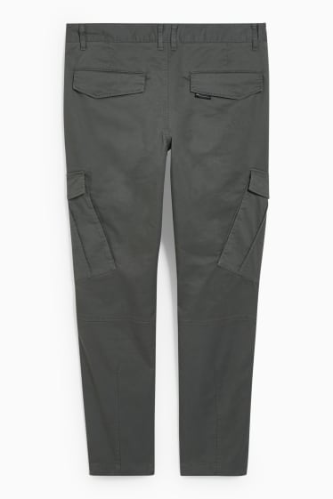Men - Cargo trousers - THERMOLITE® - LYCRA® - dark green