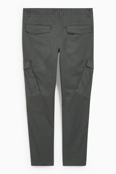 Hombre - Pantalón cargo - THERMOLITE® - LYCRA® - verde oscuro