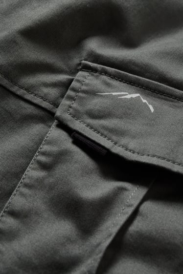 Men - Cargo trousers - THERMOLITE® - LYCRA® - dark green