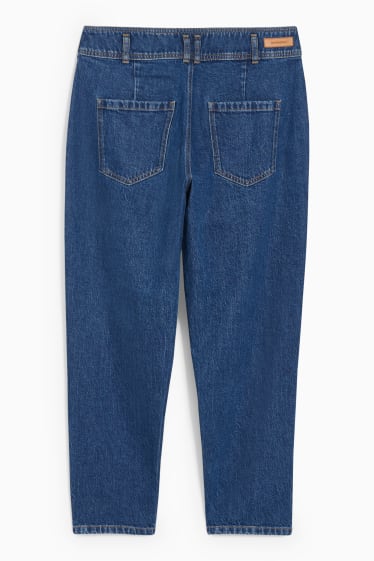 Teens & young adults - CLOCKHOUSE - mom jeans - high waist - blue denim