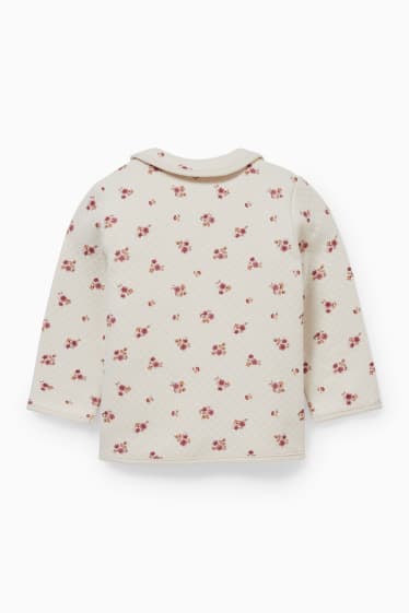 Babies - Baby jacket - floral - cremewhite