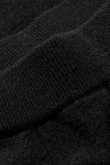 Women - Cashmere trousers - black