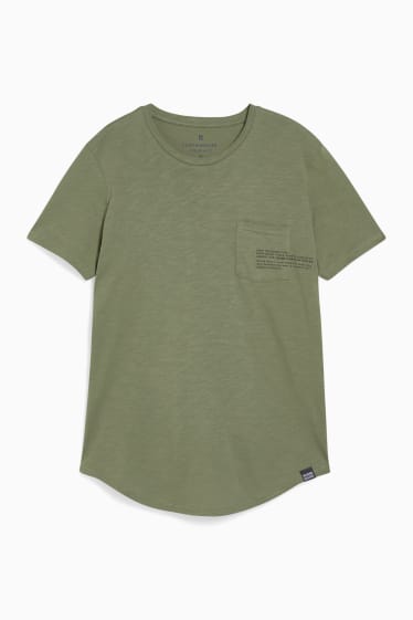 Uomo - CLOCKHOUSE - t-shirt - verde