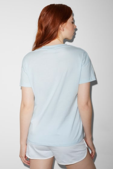 Ragazzi e giovani - CLOCKHOUSE - t-shirt - Topolino - azzurro