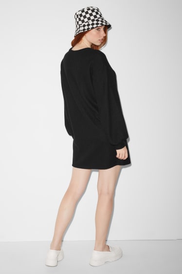 Damen - CLOCKHOUSE - Strickkleid - schwarz