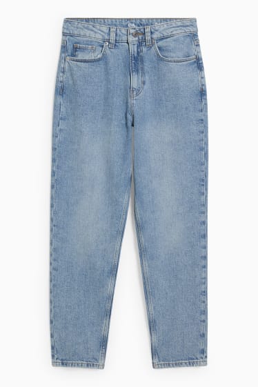 Donna - Mom jeans - vita alta - LYCRA® - jeans azzurro
