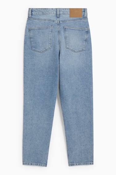 Damen - Mom Jeans - High Waist - LYCRA® - helljeansblau