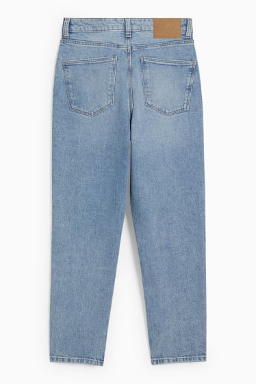 Kobiety - Mom Jeans - wysoki stan - LYCRA® - dżins-jasnoniebieski