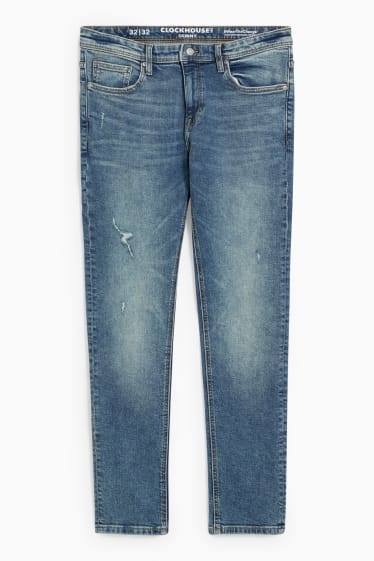 Men - CLOCKHOUSE - skinny jeans - denim-blue gray