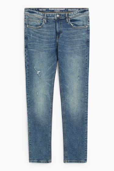 Hommes - CLOCKHOUSE - skinny jean - jean bleu-gris