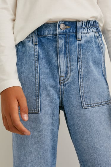 Kinder - Skater Jeans - jeansblau