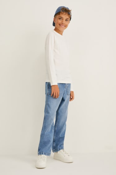 Children - Skater jeans - blue denim