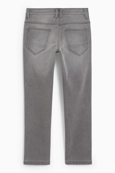 Niños: niños - Slim jeans - vaqueros térmicos - jog denim - vaqueros - gris