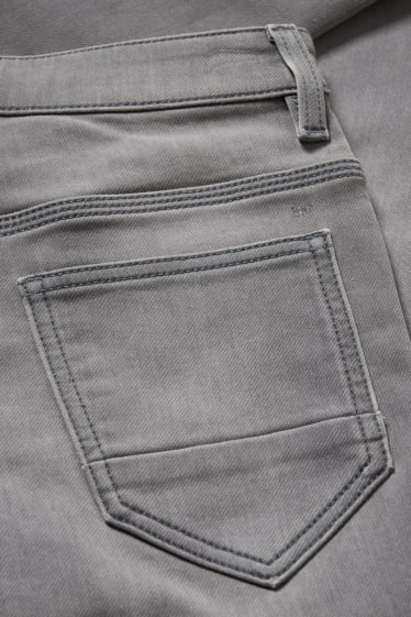 Niños: niños - Slim jeans - vaqueros térmicos - jog denim - vaqueros - gris