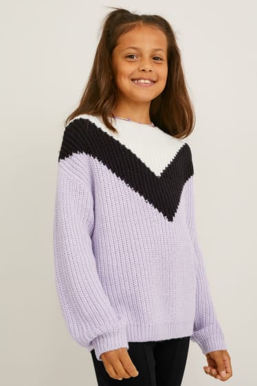 Niños - Jersey - violeta claro