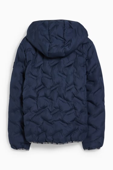 Children - Jacket with hood - dark blue