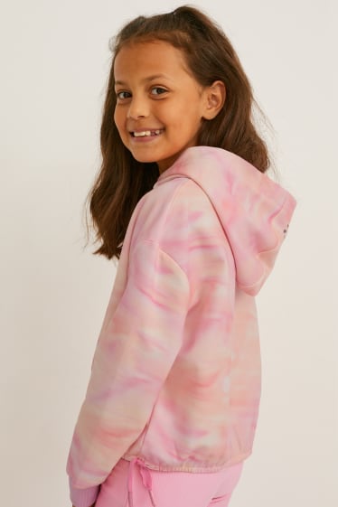Kinderen: meisjes - Hoodie - apricot