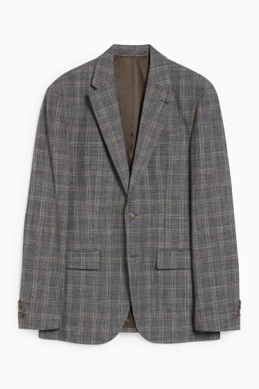 Men - Mix-and-match tailored jacket - regular fit - stretch - LYCRA® - gray / beige