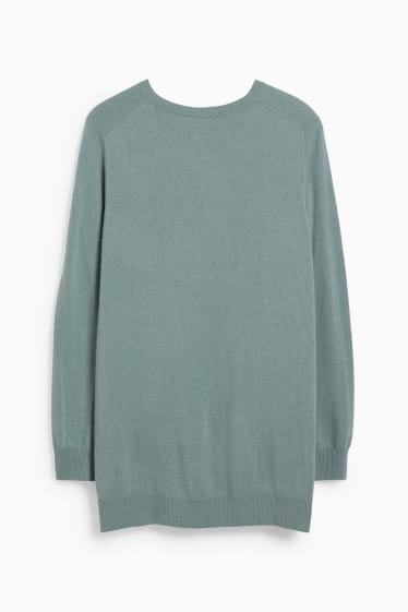 Women - Cashmere jumper - green