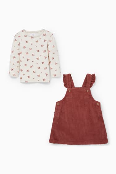 Baby's - Baby-outfit - 2-delig - bruin