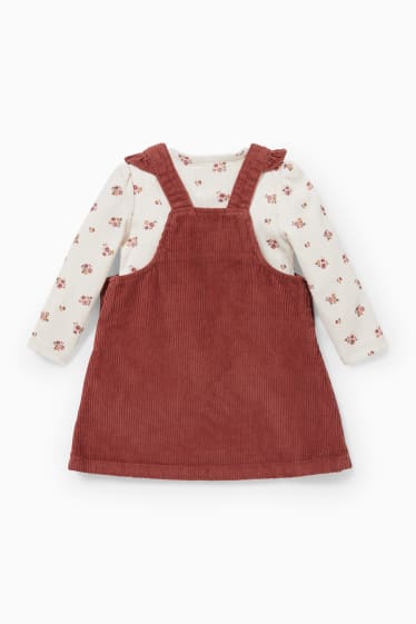 Baby's - Baby-outfit - 2-delig - bruin